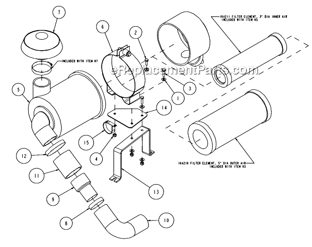Page D Diagram and Parts List for MK-4036KB  MK Diamond Concrete Saw